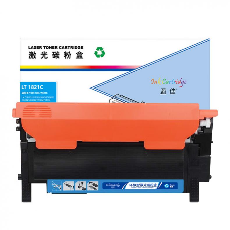 盈佳（Ink Cartridge） YJ-CS1821/LT1821-C-F 粉盒 1000页 （单位：支） 适用联想CS1821 兰色