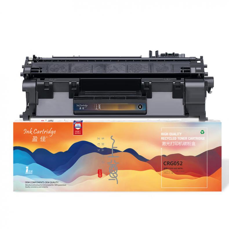 盈佳(Ink Cartridge) CRG052 上尊系列 硒鼓 3000页 （单位：支） 适用机型佳能CANON LBP211dn/LBP214dw/MF426dw/MF423dw/LBP213dn 黑色