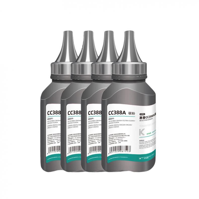  CC388A 碳粉 1500页 4瓶/套 （单位：套） 适用惠普HP CC388A CB436A 黑色