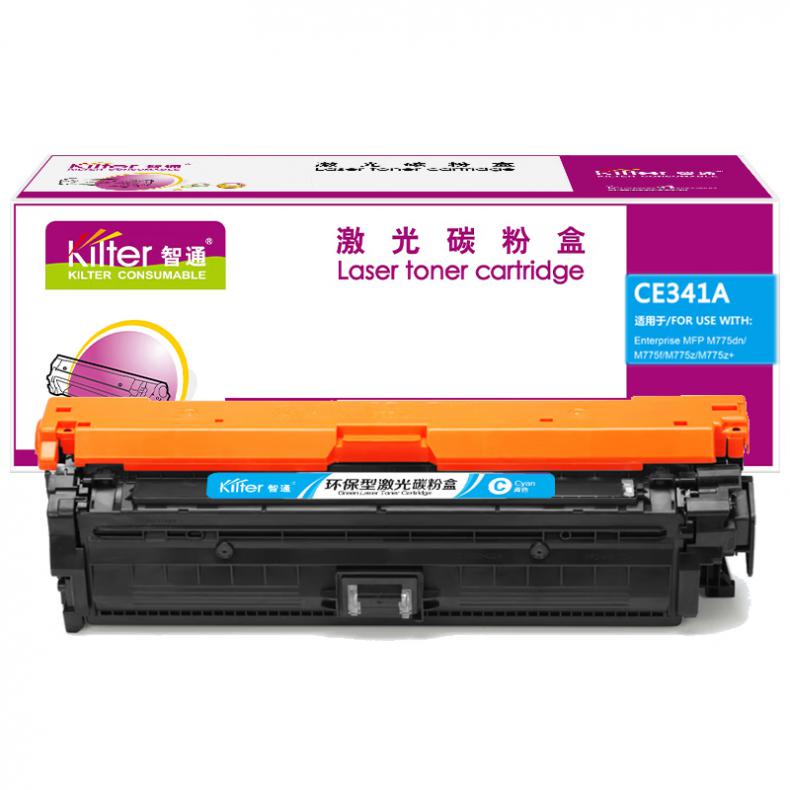 智通（ZT） CE341A 硒鼓 带芯片 16000页 （单位：支） 适用惠普HP 700 M775 青色
