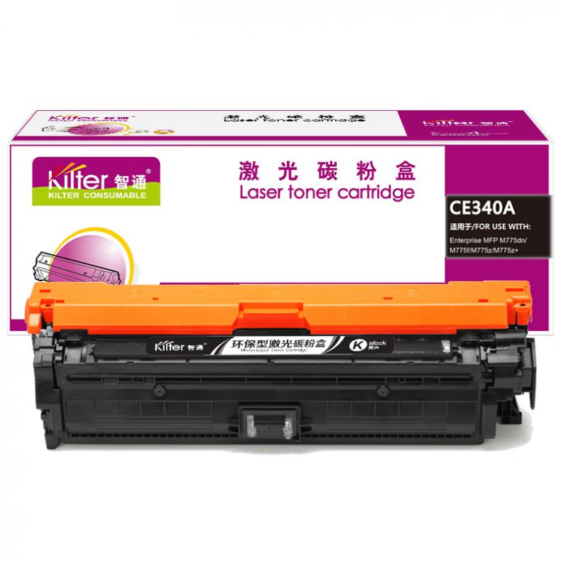 智通（ZT） CE340A 硒鼓 带芯片 13500页 （单位：支） 适用惠普HP 700 M775 黑色
