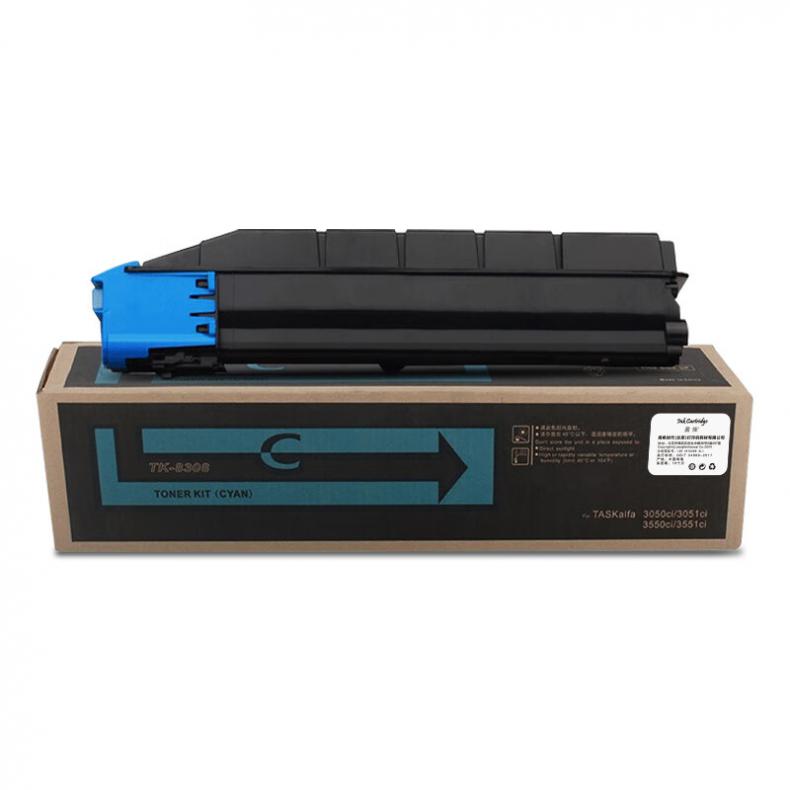 盈佳 YJ-TK8308-C-F 粉盒 15000页 （单位：个） 适用京瓷 3050ci 兰色