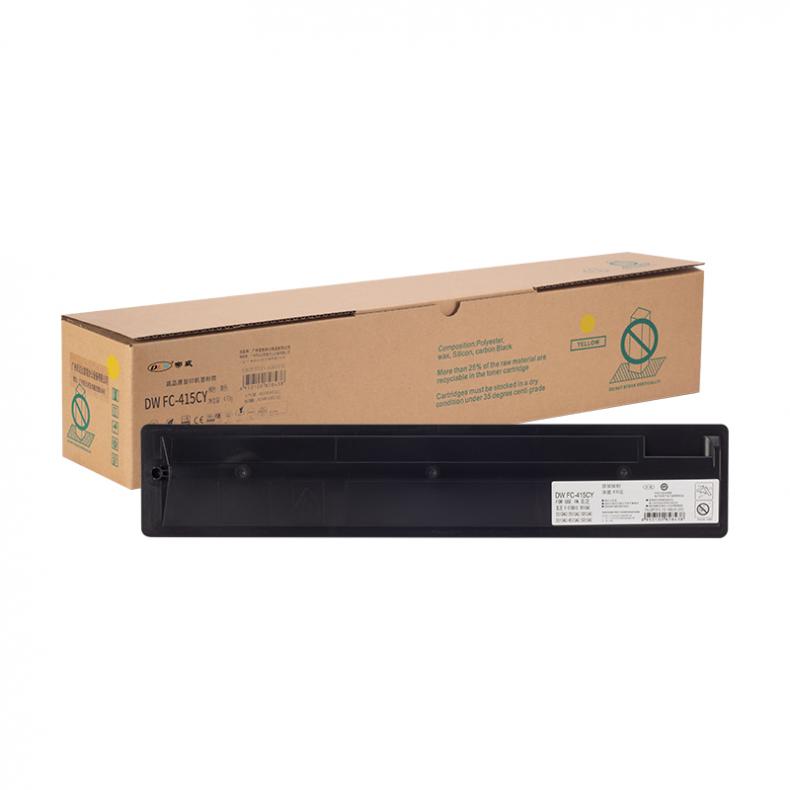 帝威（DW） FC-415CY 墨粉盒 带芯片 25000页 （单位：支） 适用东芝e-STUDIO2010AC/2510AC/2515AC 黄色