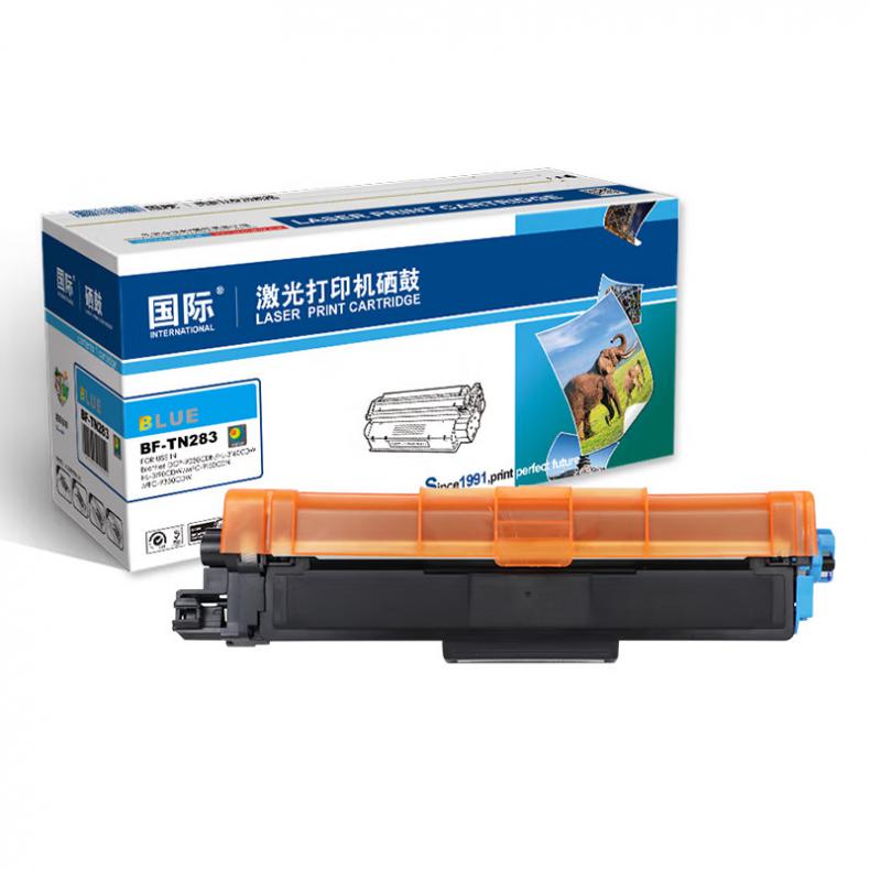国际 TN-283C 墨粉盒 1300页 （单位：支） 适用兄弟3160 3190CDW DCP-9030 9150 9350CDW 蓝色