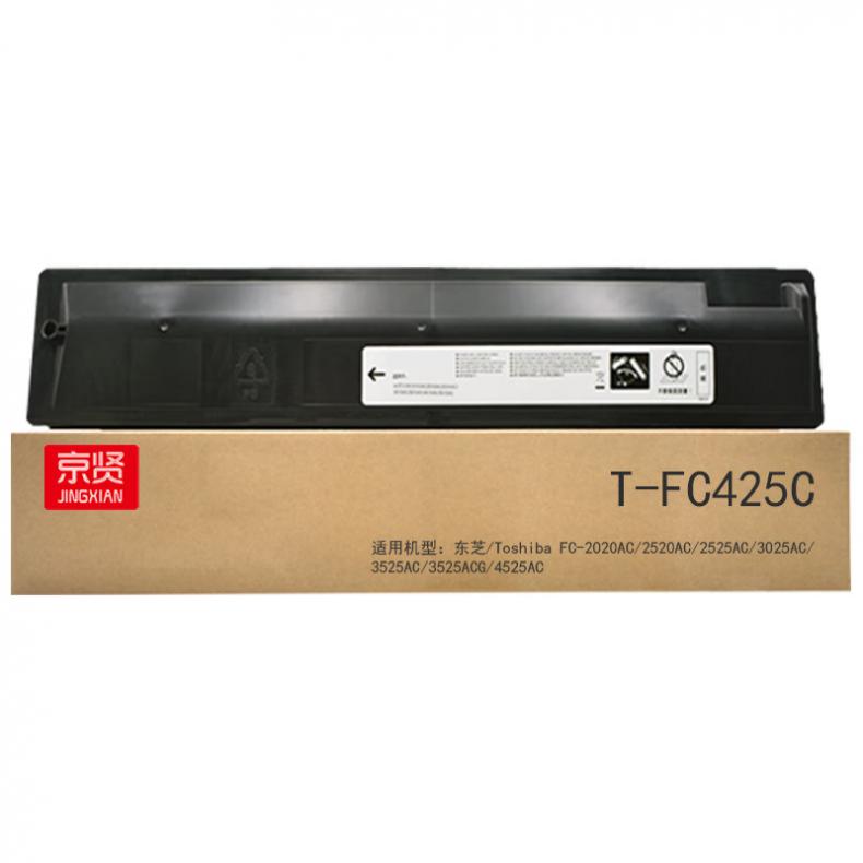 京贤 T-FC425C 高容量 墨粉盒 38400页 （单位：支） 适用东芝/Toshiba FC-2020AC/2520AC/2525AC/3025AC 黄色