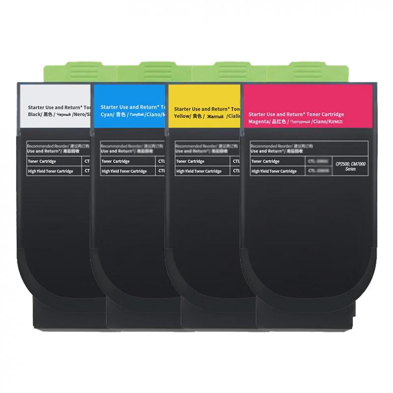 国际 CTL-350H 粉盒四色套装 6200页 （单位：套） 适用奔图CP2500DN（智享版）CM7000FDN（智享版） 