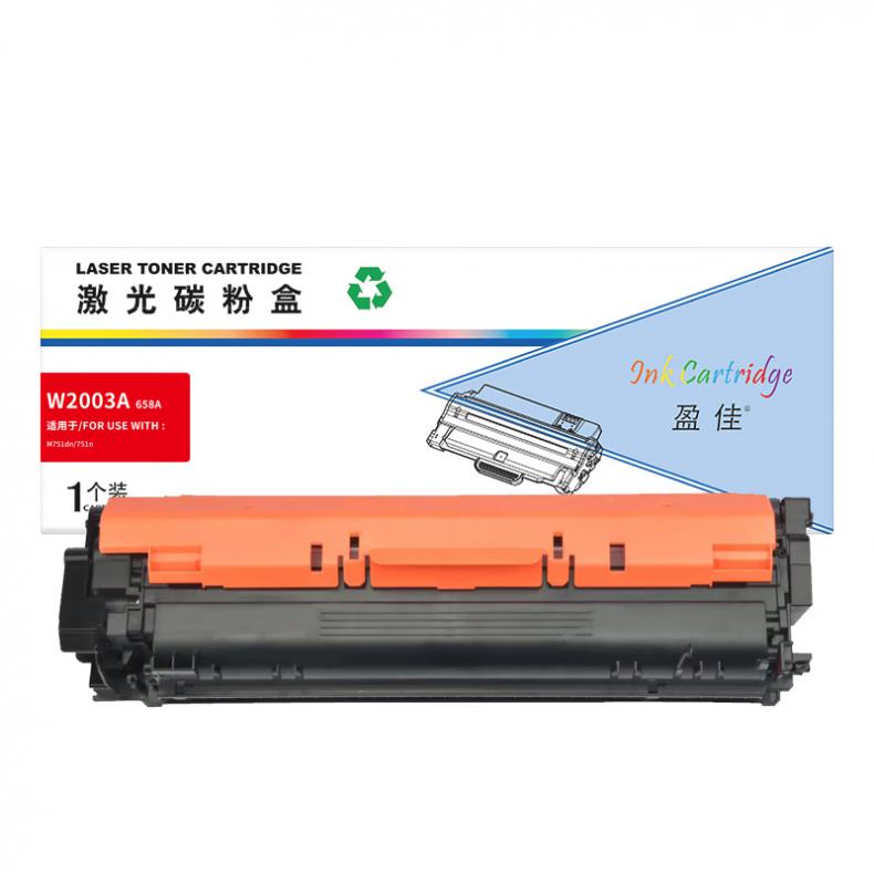 盈佳（Ink Cartridge） W2003A 粉盒 商专版 带芯片 6000页 （单位：支） 适用于惠普HP M751dn/751n 红色