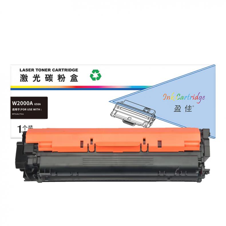 盈佳（Ink Cartridge） W2000A 粉盒 商专版 带芯片 7000页 （单位：支） 适用于惠普HP M751dn/751n 黑色