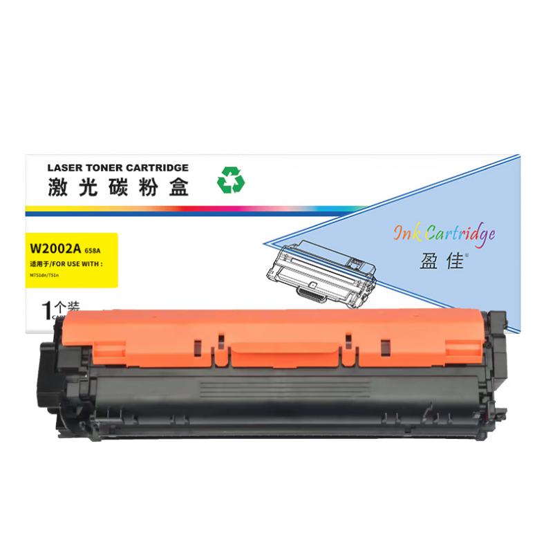 盈佳（Ink Cartridge） W2002A 粉盒 商专版 带芯片 6000页 （单位：支） 适用于惠普HP M751dn/751n 黄色