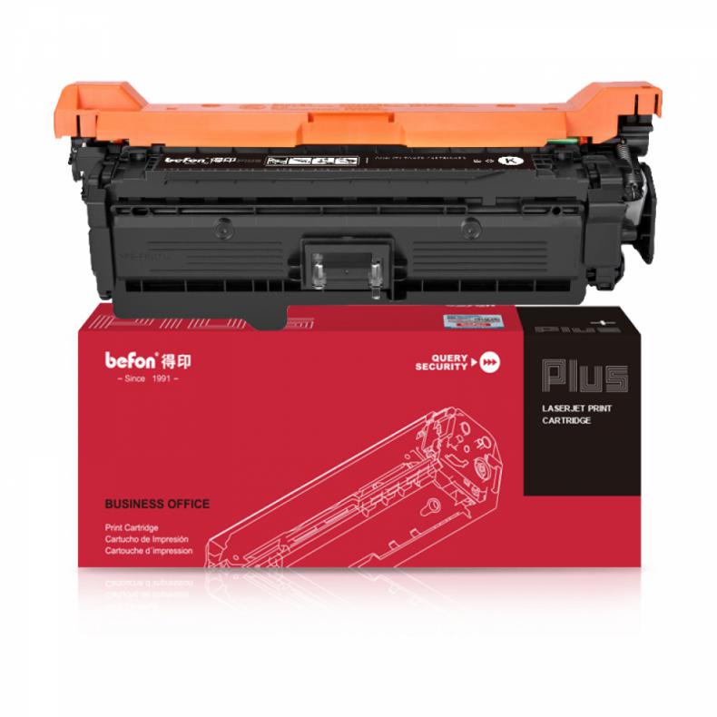 得印（befon） PLUS CE250A 硒鼓 5000页 （单位：支） 适用CP3520 CP3525X CP3525 CP3525n CP3525dn CM3530 CM3530fs 黑色