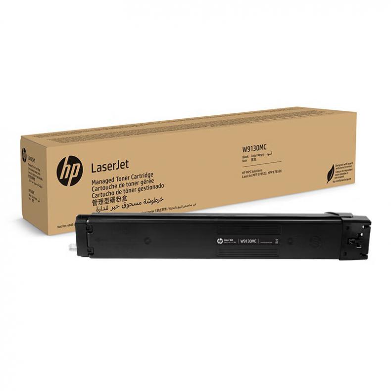 惠普（HP） W9130MC 管理型碳粉盒 大容量 25000页 （单位：支） 适用于E78523dn/E78528dn 黑色