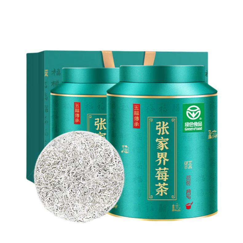 贡苑 张家界 莓茶 125g/罐 2罐/组 （单位：组）  