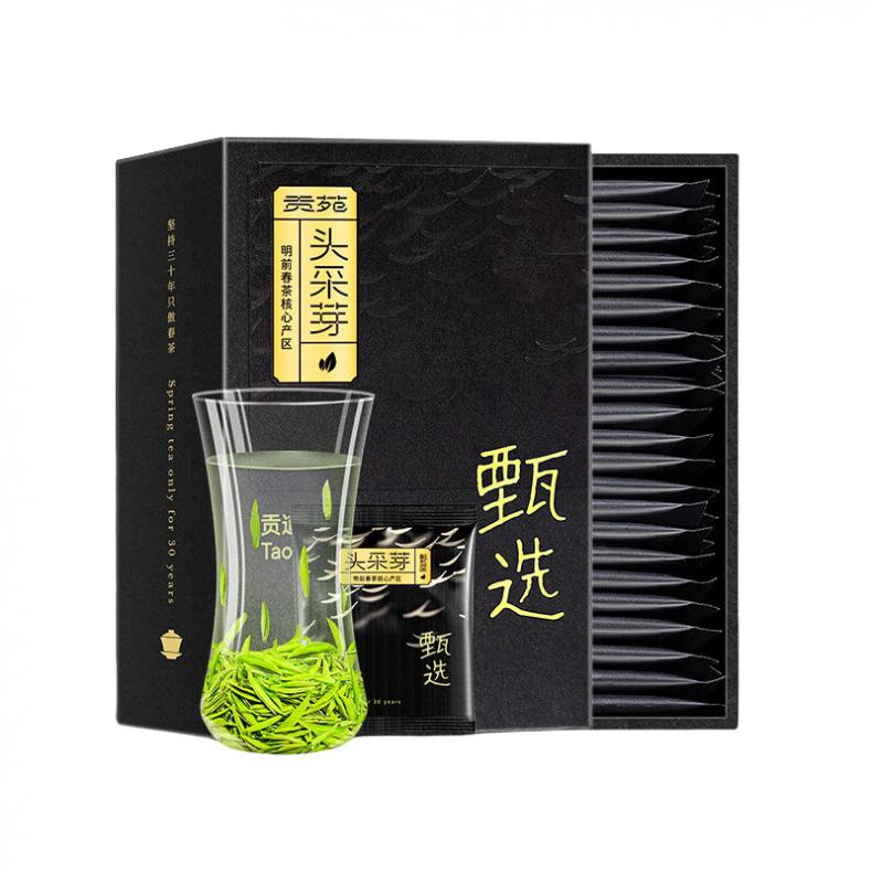 贡苑 贡道9000 特级碧螺春 60g （单位：盒）  