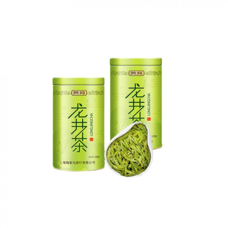 贡苑 一级 龙井茶 125g/罐 2罐/组 （单位：组）  