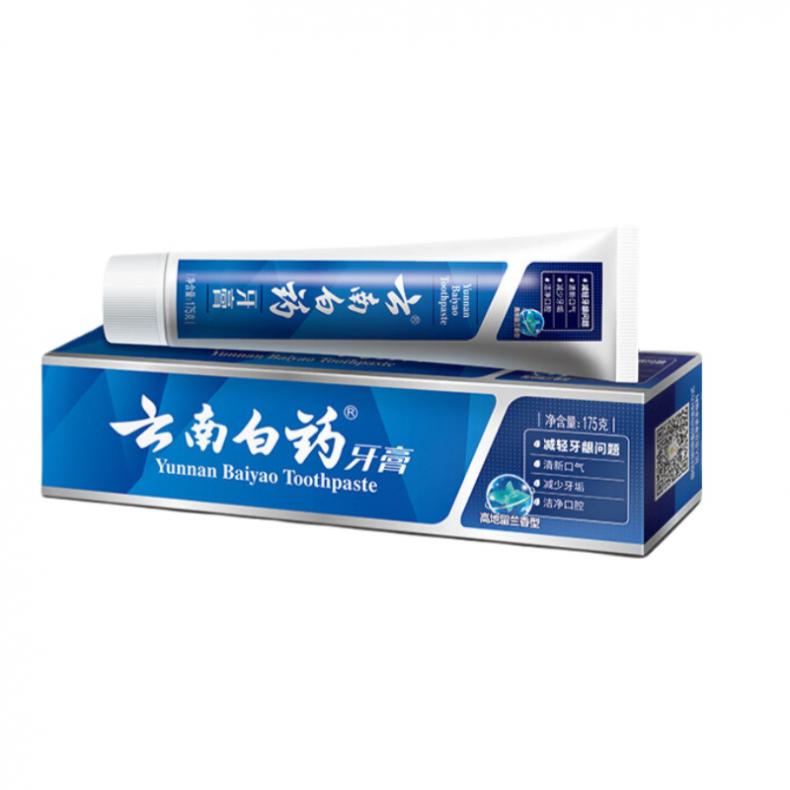 云南白药 高地留兰香型 175g 牙膏 175g/支 2支/组 （单位：组）