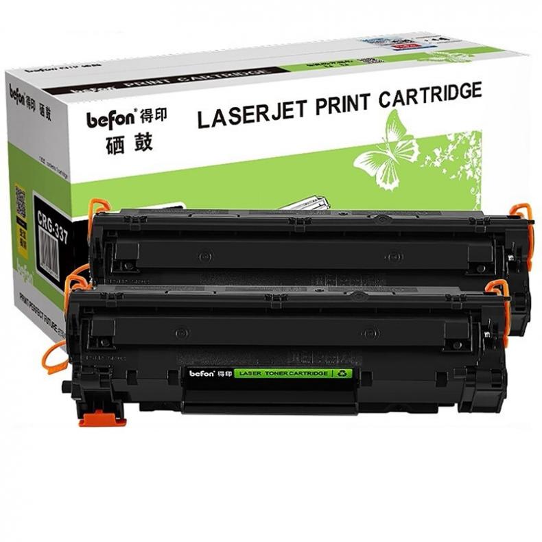 得印（befon） CRG-337 硒鼓 2400页 2只/组 （单位：组） 适用佳能MF243d 黑色