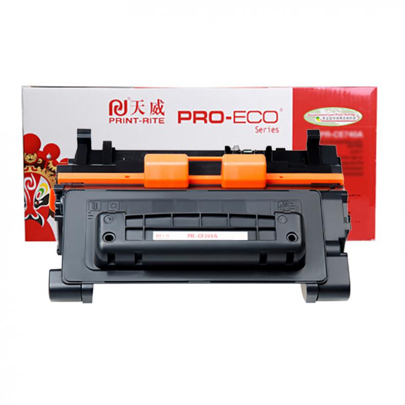 天威（PrintRite） M630（CF281A) 带芯片硒鼓 专业装 10500页 （单位：支） 适用HPM604n 黑色