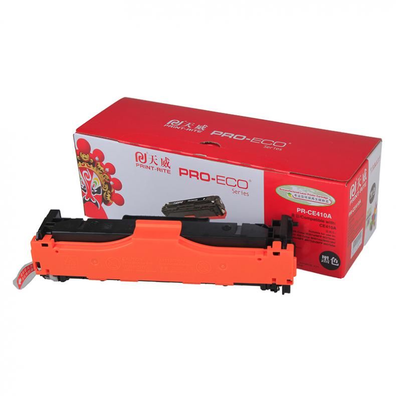 天威（PrintRite） CC530A/CE410A 粉盒 专业装 单支装 （单位：支） 适用惠普HP M351a 黑色