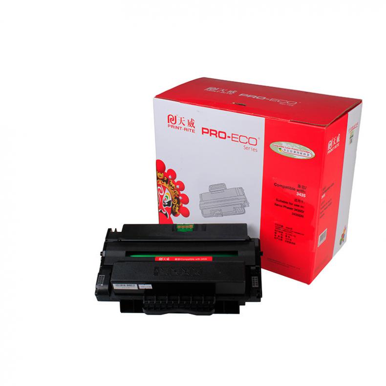 天威（PrintRite） XEROX-3435 硒鼓 专业装 4000页 （单位：支） 适用施乐435D等 黑色
