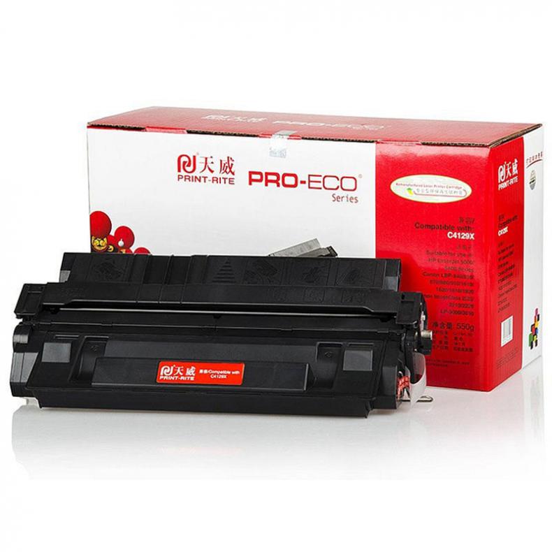 天威（PrintRite） C4129X 硒鼓 专业装 10000页 （单位：支） 适用HP5000等 黑色