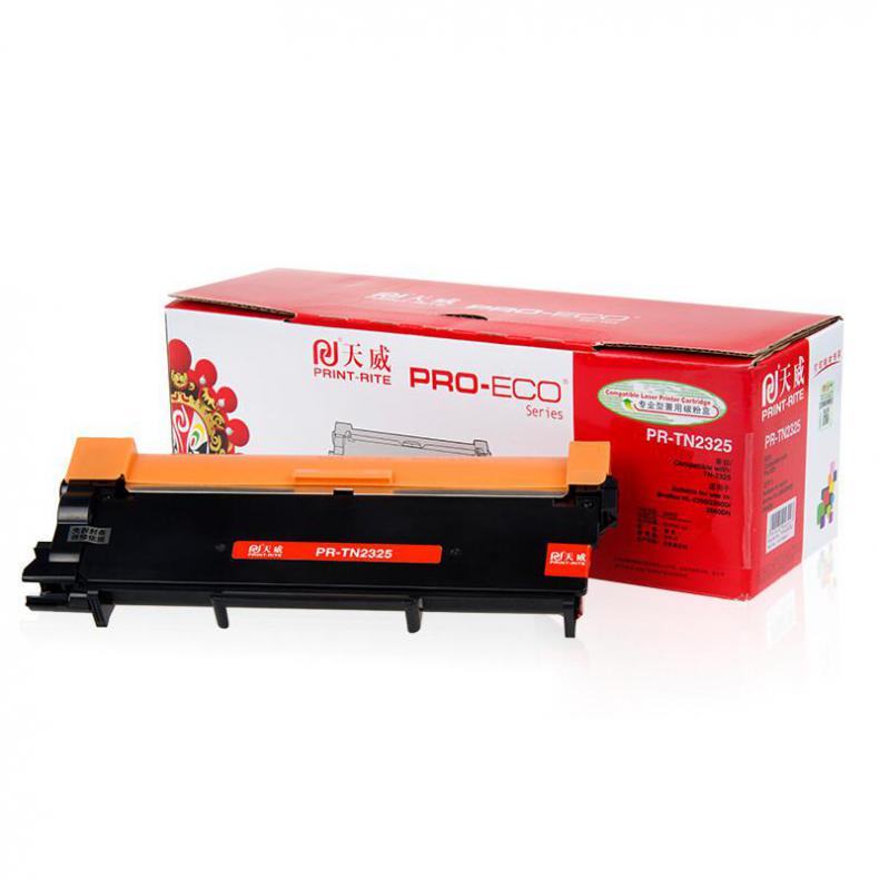 天威（PrintRite） TN2325 高容量粉盒 专业装 单支装 （单位：支） 适用兄弟2260D 2560等 黑色