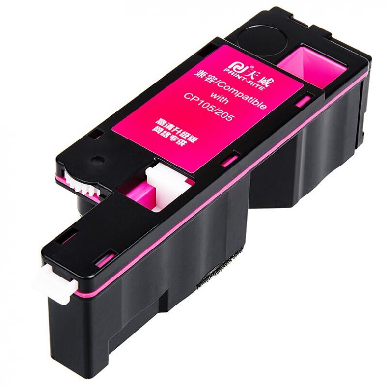 天威（PrintRite） CP105/205MG 粉盒 高清版 1400页 （单位：支） 适用富士施乐CP105b CP20等 品红色