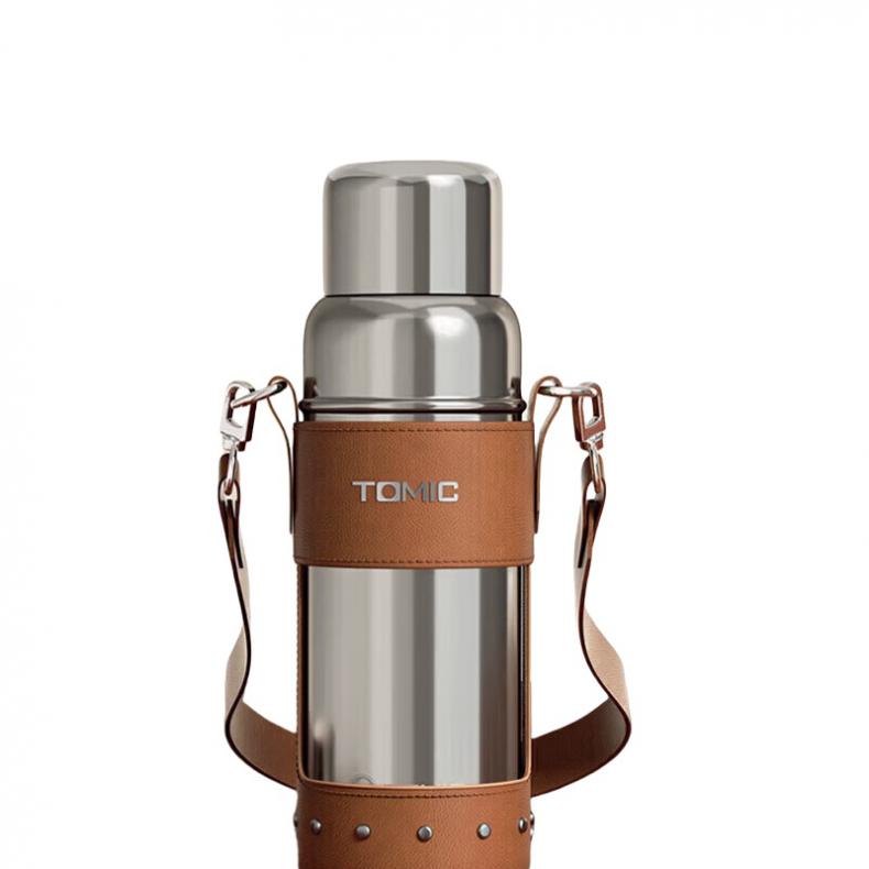 特美刻（TOMIC） TW60167UCti 随行养生焖茶杯 600ml （单位：只）  本色