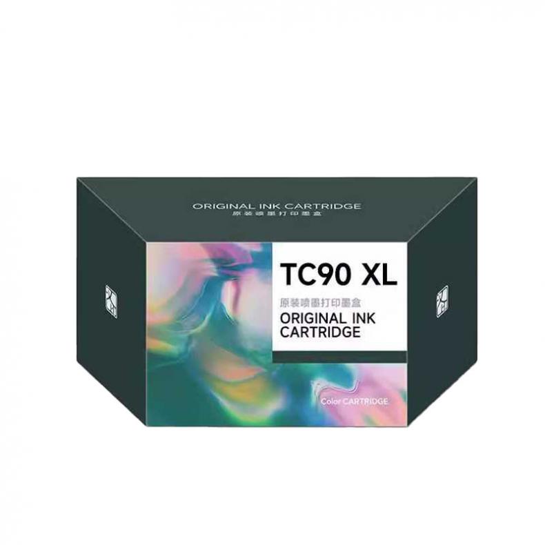 汉印（HPRT） TC90 XL 墨盒 分体式带芯片 700页 （单位：盒） 适用HCD-8BJ23K 彩色