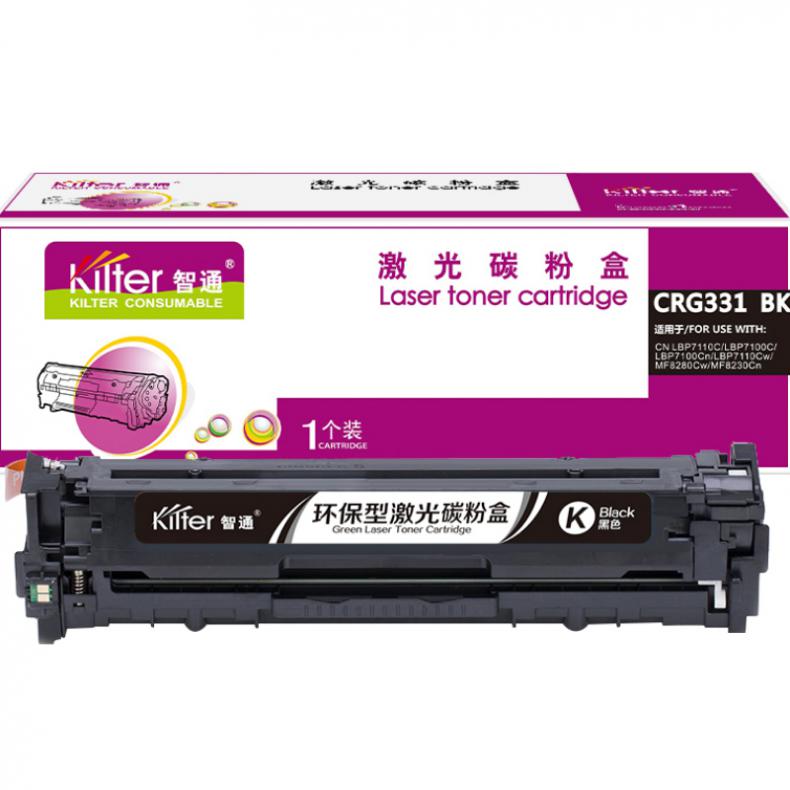 智通（ZT） CRG331BK 硒鼓 1400页 （单位：支） 适用机型佳能Canon LBP7110Cw/7100MF8280 黑色