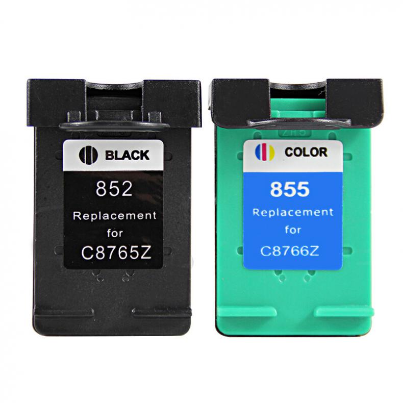 得印（befon） H-852/H-855 大容量墨盒黑彩套装 黑色900页彩色600页 （单位：盒） 适用HP2358/6848/6548/5740/5748/6520/6540 黑彩