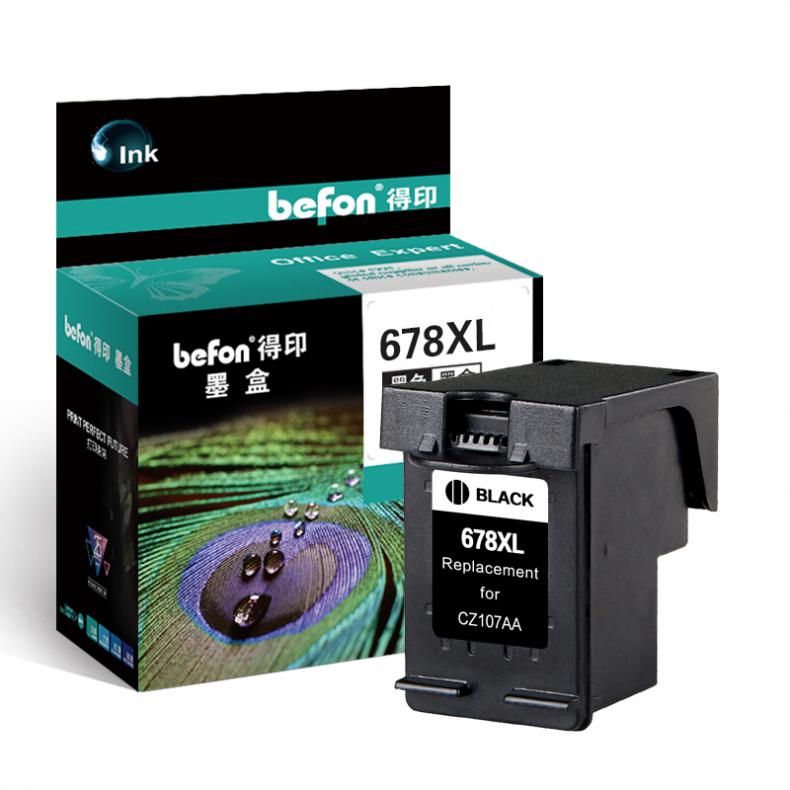 得印（befon） H-678 墨盒 大容量 600页 （单位：盒） 适用HP Deskjet1018/2515/1518/4648/3515/2548/2648/3548/4518 黑色