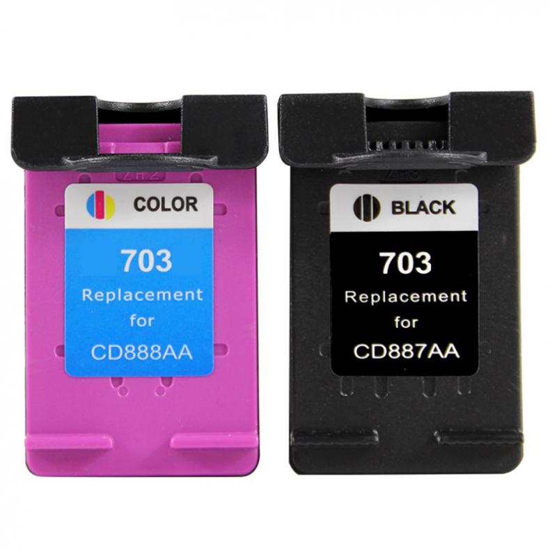 得印（befon） 703 大容量墨盒 黑彩套装 黑色600页彩色450页 （单位：盒） 适用惠普D730 K109A K109G F735 K209A K510A 黑彩