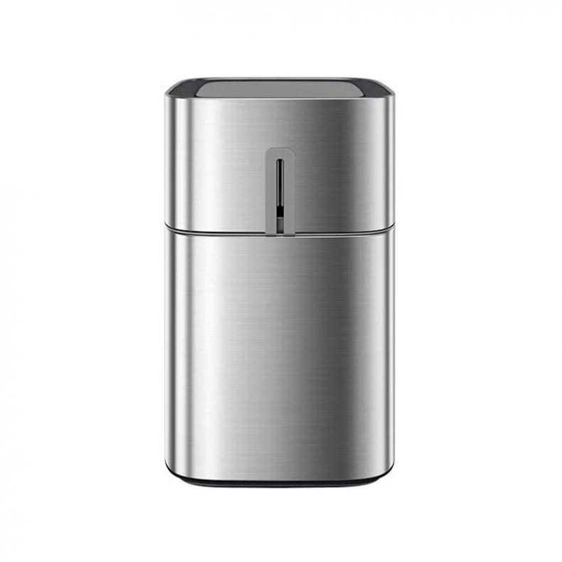 佳帮手 JBS-ZNLJT-GCFY19-JGY 将军肚不锈钢感应大盖逸拉桶 9.6L （单位：个）  佳灰