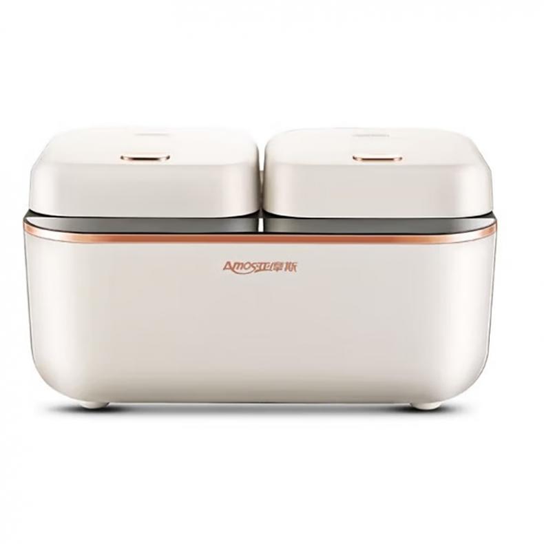 亚摩斯（AMOS） AS-MS80W 孖孖电饭煲 常规款 1.8升左+1.6升右 （单位：台）  