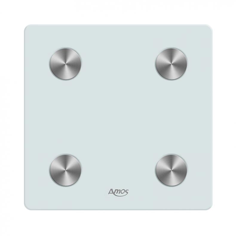 亚摩斯（AMOS） AC215Z 智能体脂称 270*270*24mm （单位：个）  白色