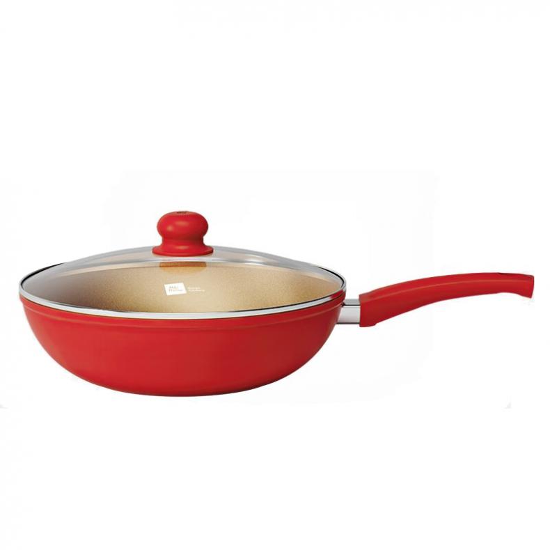 米技（MIJI） MIJI-GD-30ES/CN 金钻系列不粘炒锅 30cm炒锅+30cm锅盖 （单位：个）  