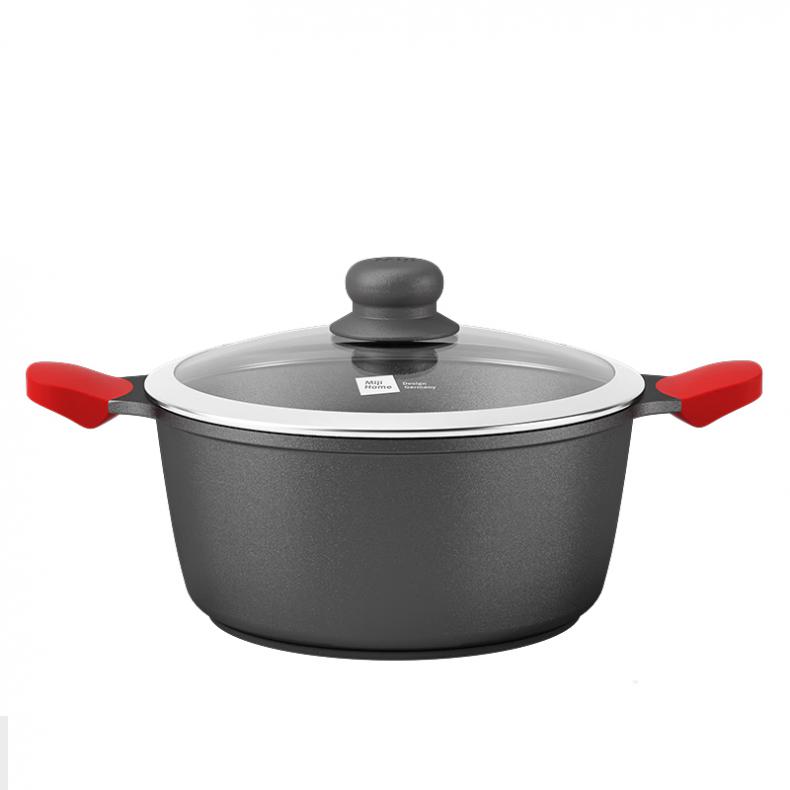 米技（MIJI） MIJI-LS-24SP/CN 星光系列不粘汤锅 24cm汤锅+24cm锅盖 （单位：个）  