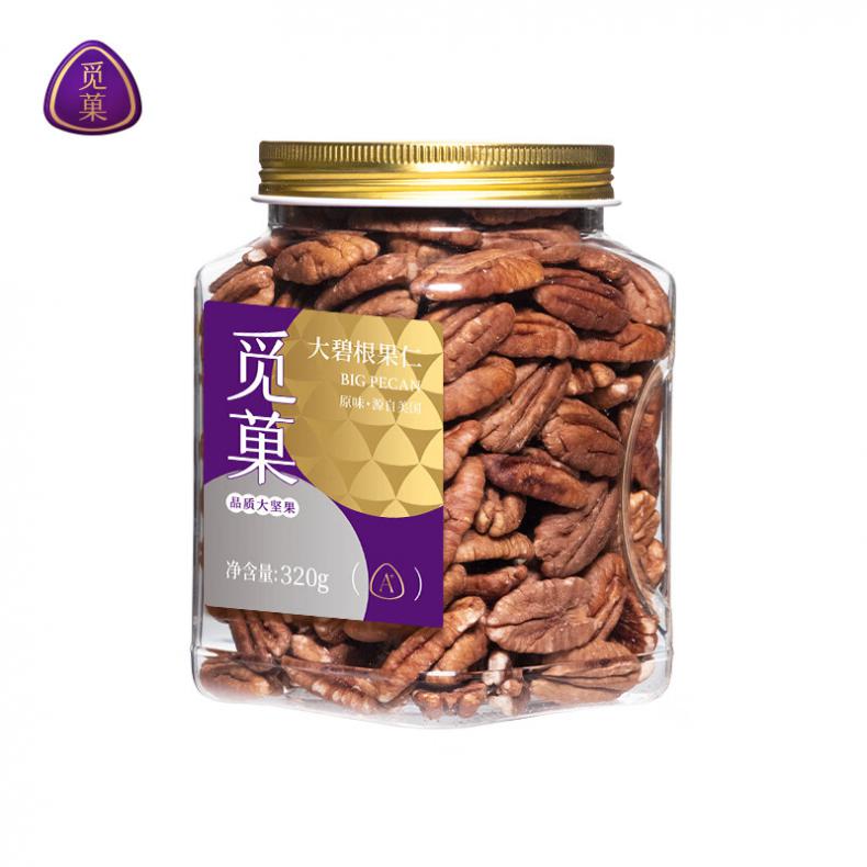 觅菓（miguo） 原味 碧根果仁 320g （单位：罐）  