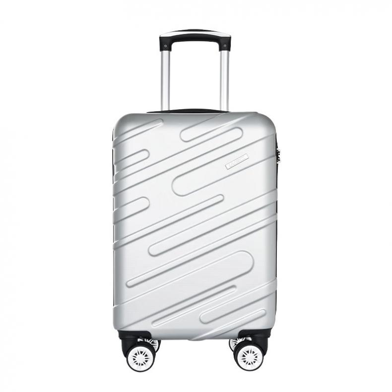 WRC W-F0888 轻便时尚拉杆箱行李箱 20寸 （单位：个）  银色