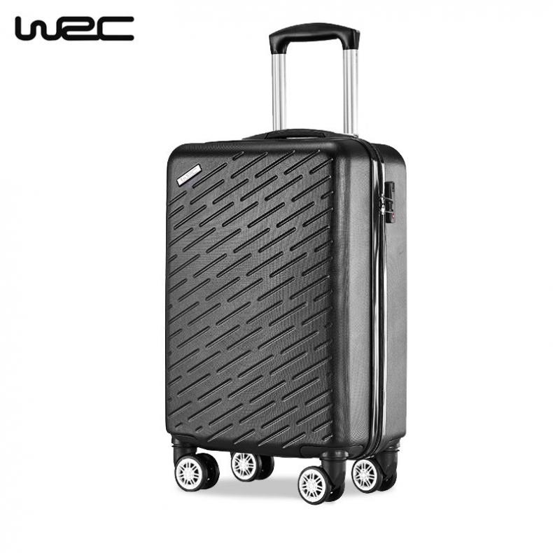 WRC W-E0888 WRC轻便斜纹拉杆箱行李箱 24英寸 （单位：个）  黑色