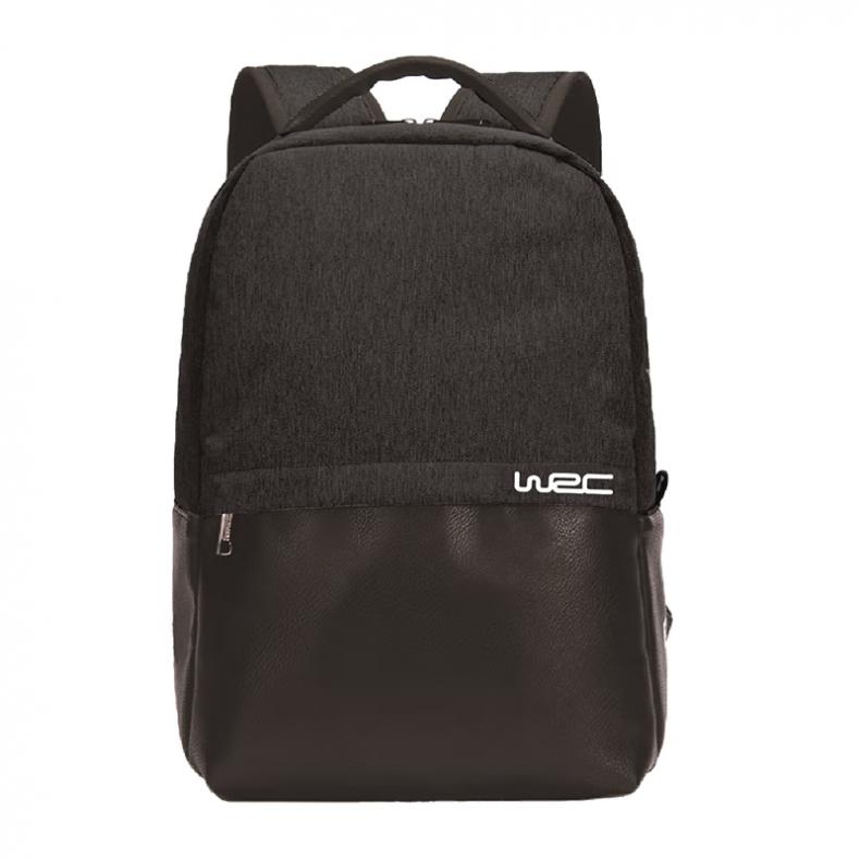 WRC W-X080 时尚拼接双肩包 32*11*39cm （单位：个）  黑灰色