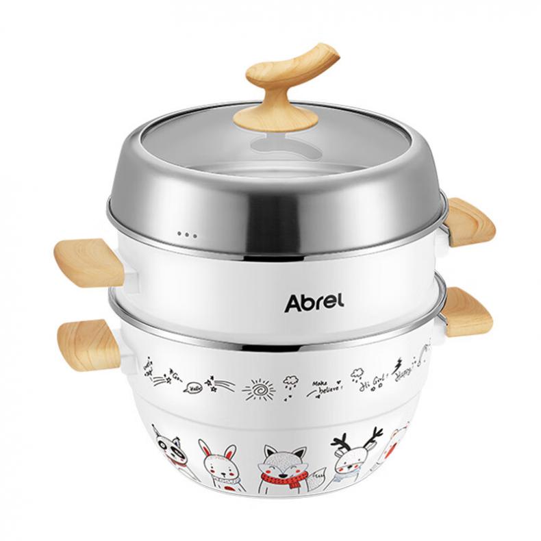 安博力（ABREL） EZ28TC2 臻彩珐琅蒸锅 7.2L 28cm （单位：个）  