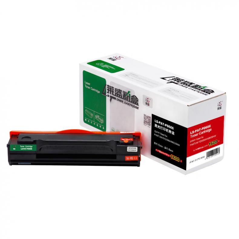 莱盛（laser） LS-PAT-PD666 粉盒带芯片 1600页 （单位：支） 适用PANTUM 奔图 P2535NW/M6535NW 黑色