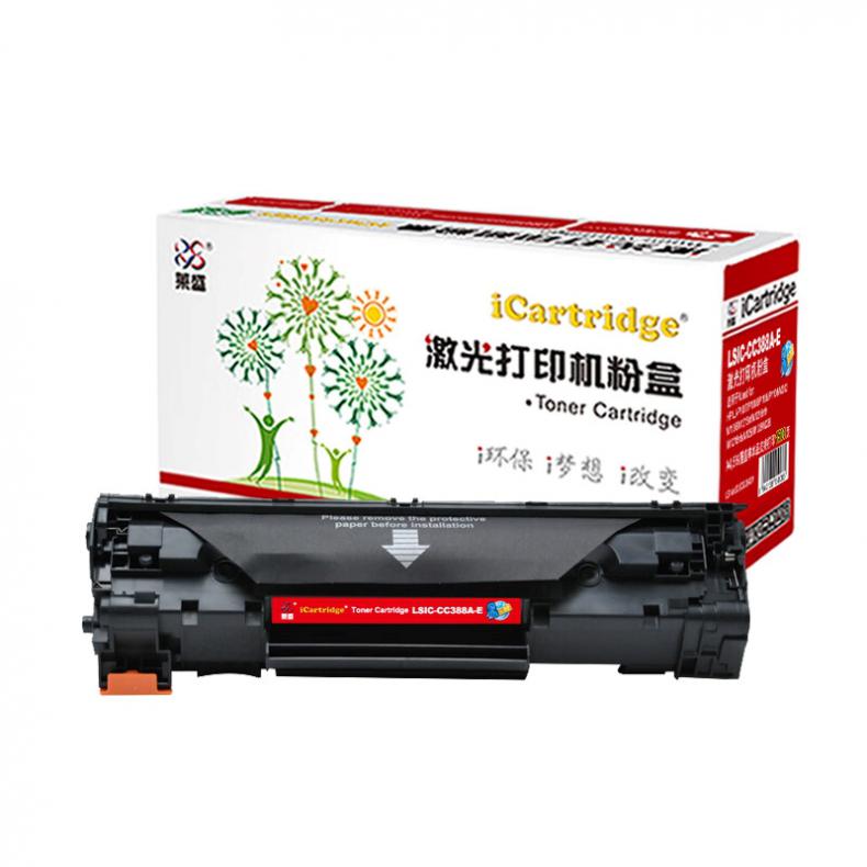莱盛（laser） LSIC-CC388A-E 粉盒易加粉 1500页 （单位：支） 适用于 HP LaserJet P1007/P1008 黑色