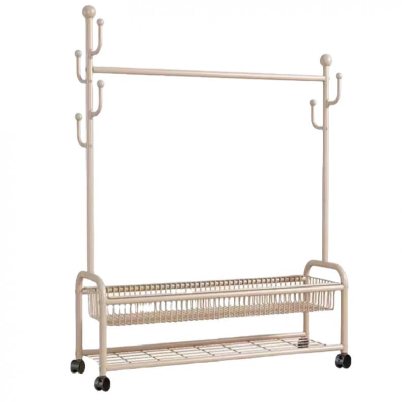 尊宝荟 多功能 落地晾衣架 100CM （单位：个）  奶白色