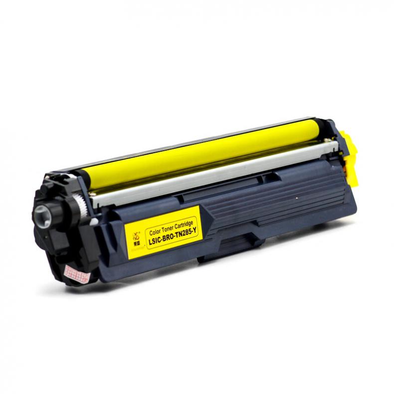 莱盛（laser） LSIC-BRO-TN285Y 粉仓 2200页 （单位：支） 适用于 BROTHER HL-3150CDN/3170CDW,DCP-9020CDN,MFC-9140CDN/9340CDW 黄色