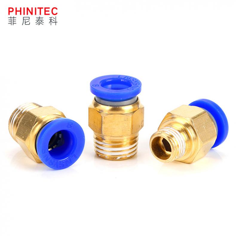 菲尼泰科（PHINITEC） P203 PC螺纹直通 PC6-01 10个/组 （单位：组）  