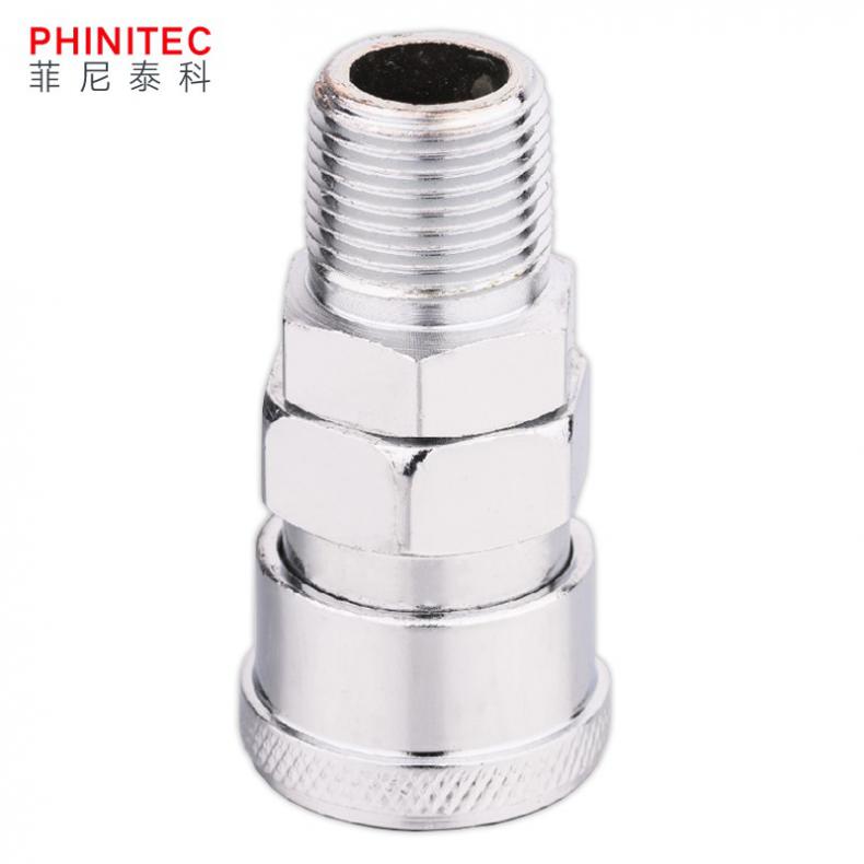 菲尼泰科（PHINITEC） P403 空压机风C式气钉快速接头公头 PM安装 20mm口径接头 10个/组 （单位：组）  