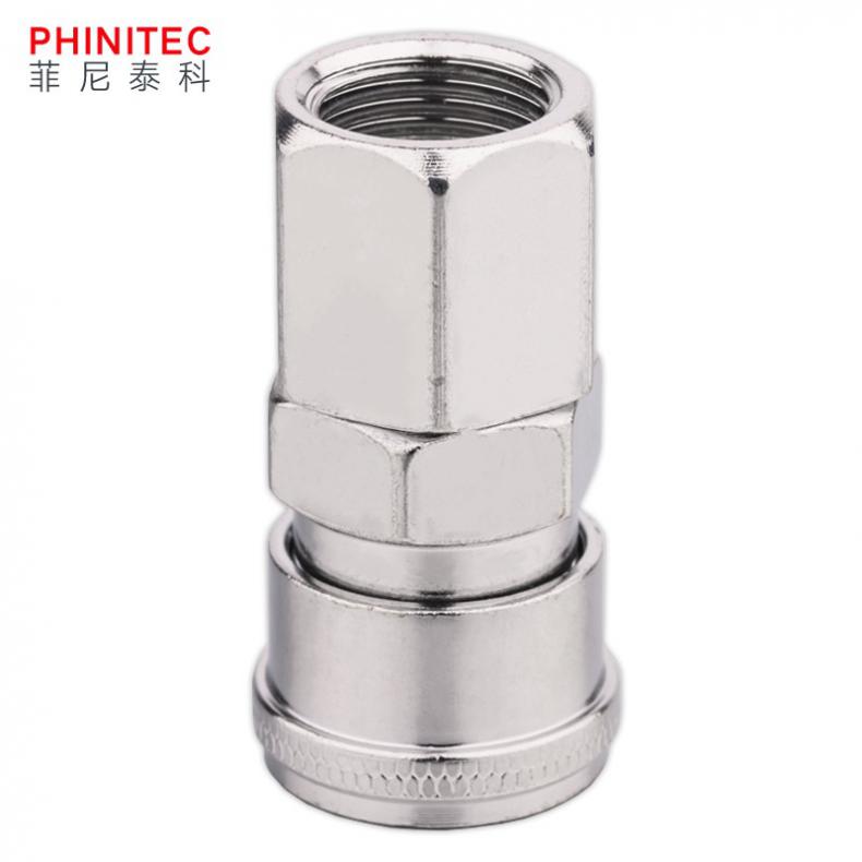 菲尼泰科（PHINITEC） P403 空压机风C式气钉快速接头母头 SF安装 30mm口径接头 10个/组 （单位：组）  