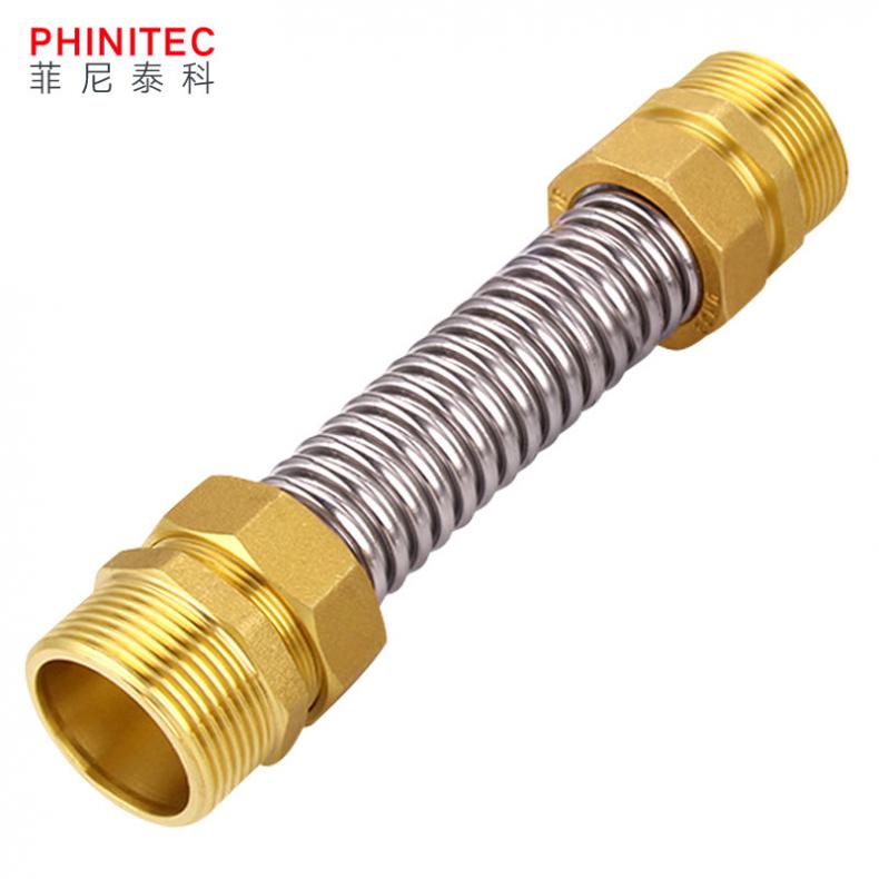菲尼泰科（PHINITEC） P206 304不锈钢中央空调波纹管 金属软管 DN20 200mm （单位：根）  